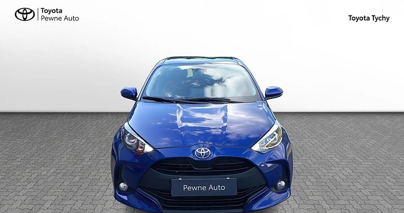 Toyota Yaris cena 67900 przebieg: 63742, rok produkcji 2022 z Tychy małe 211